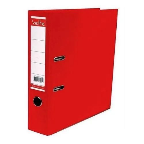 Velte Plastik Geniş Klasör Kırmızı 25 Adet Kalın Ofis Klasörü