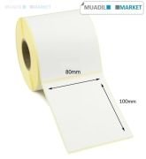 80x100 mm Kuşe Etiket