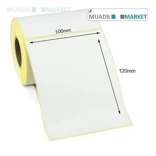 100 x 120 mm termal etiket