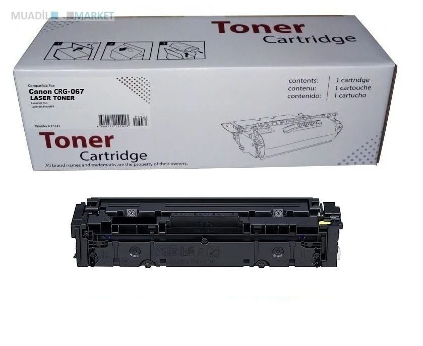 Canon 067 BK Siyah Muadil Toner