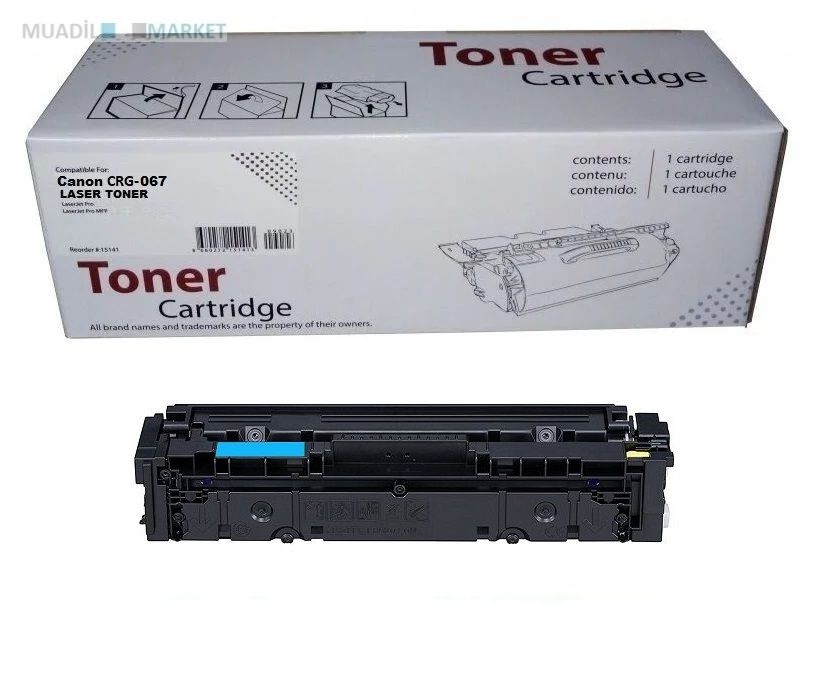 Canon 067C Mavi Muadil Toner