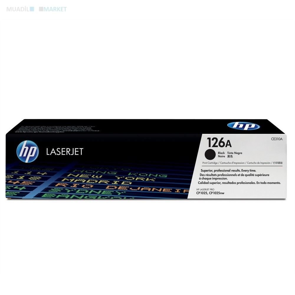 Orijinal HP CE310A 126A Siyah Toner