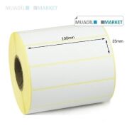 100 x 25 mm Termal Etiket