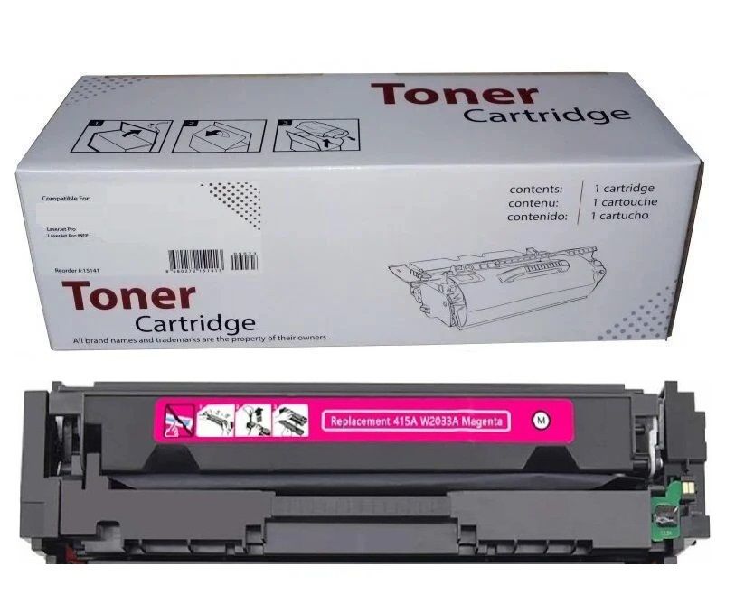HP 415A Muadil Toner W2033A Kırmızı