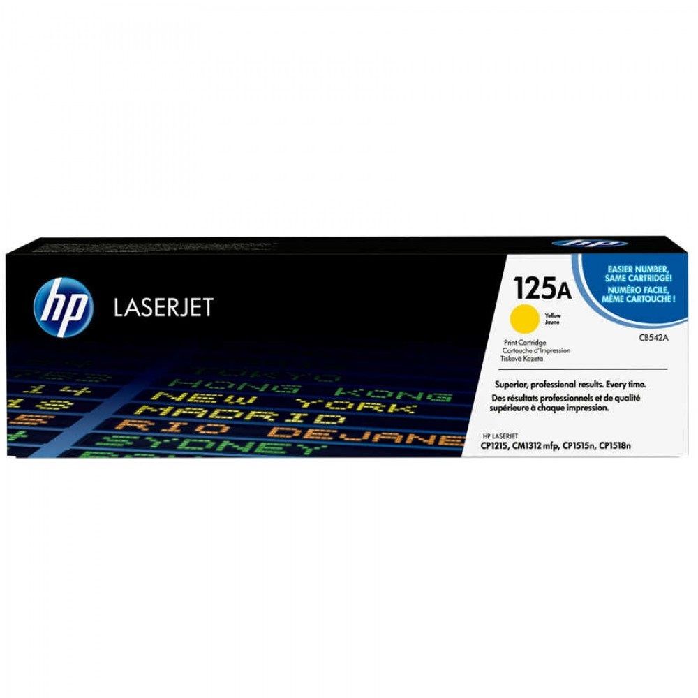 Orijinal HP CB542A Toner 125A Sarı