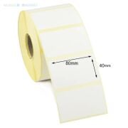 80 x 40 mm Termal Etiket 1.000 Adet