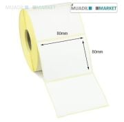 80 x 80 mm Termal Etiket