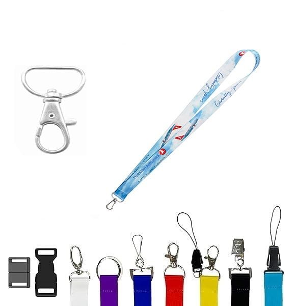 Baskılı Yaka İpi 100 Adet