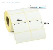 50 x 40 mm Termal Etiket 2li
