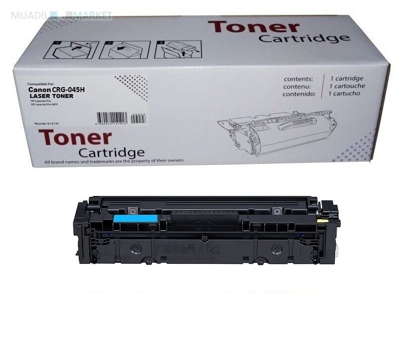 Canon 045H Mavi Muadil Toner