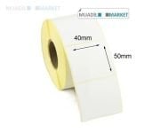 40 x 50 mm Termal  Etiket