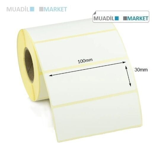 100*30 mm Termal Barkod Etiketi