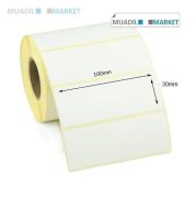 100*30 mm Termal Barkod Etiketi