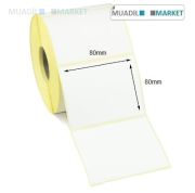 80*80 mm Termal Barkod Etiketi