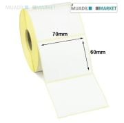 70mm x 60mm Termal Barkod Etiketi