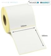 100x100 mm Kuşe Etiket